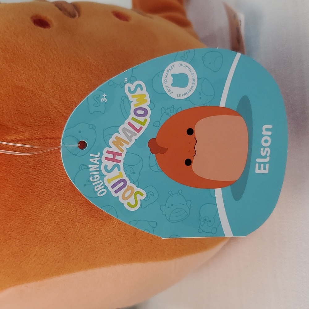 BNWT Elson the Eel Squishmallows 7" - Picture 3 of 5
